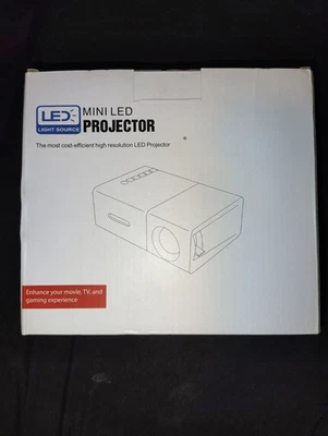 Mini LED Projector. Brand New In The Box. Never Used - Image 1 of 3