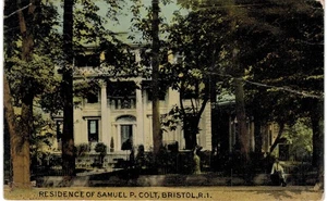 Bristol Residence Of Colt Entrance 1915 RI - Picture 1 of 2
