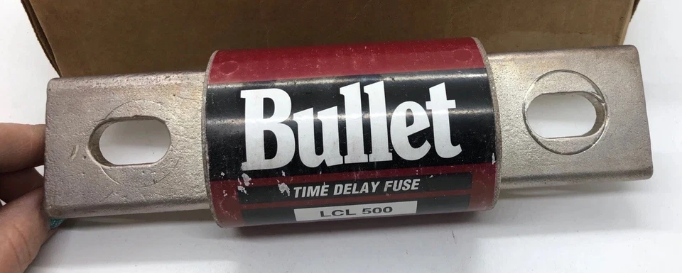 Fusible Edison Fusegear Bullet LCL500 LCL 500 Foto 1 de 4