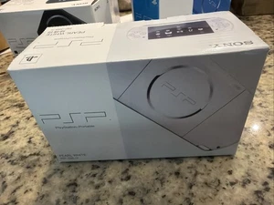 Sony  PSP 3000 White Games, Charging Cord 128 Gb Sd Card  Tested - Picture 1 of 11