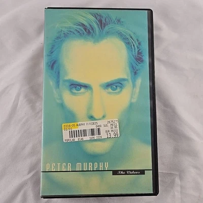 Peter Murphy Bauhaus VHS Wild Birds - The Videos 2000 Beggars Banquet Clamshell - Image 1 of 4