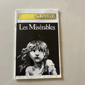 Les Miserables Bühnenprogramm Fisher Theatre Detroit Mi 1989 - Bild 1 von 5