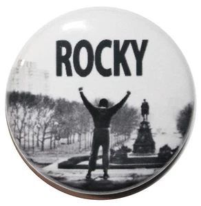 1" (25mm) ROCKY / Sly Stallone Button Badge Pin - High Quality Custom Badge - Picture 1 of 2