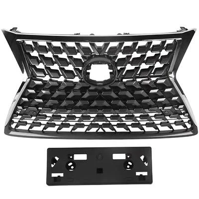Upgrade Luxury Front Grill W/Bumper License Bracket For LEXUS GX460 2020-2023 - Image 1 of 4