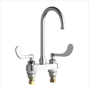 Chicago Faucets Chrome Plated Sink Faucet. 895-317GN2FCAB OPEN BOX UNUSED - Picture 1 of 10
