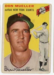 1954 Topps #42 Don Mueller Vintage Baseball Card - Picture 1 of 2
