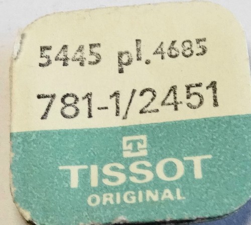 Pièce De Montre TISSOT - Ressorts X5 - Référence 781.1 2451 PART.440