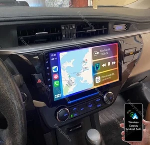 For 2014-2016 Toyota Corolla Android 13 Car GPS Radio Wireless Apple CarPlay FM - Bild 1 von 18