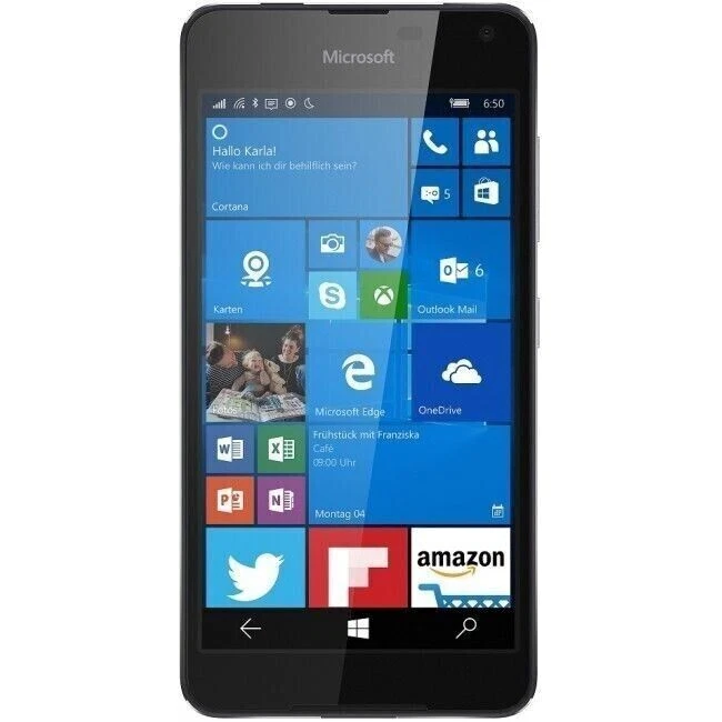 SMARTPHONE MICROSOFT LUMIA 650 16GB, NERO WINDOWS 10 PHONE - Immagine 1 di 4
