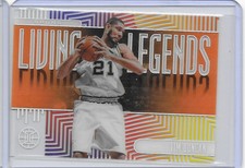 2019-20 Illusions Living Legend Orange #9- Tim Duncan