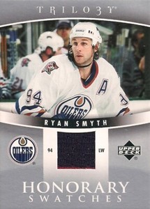 Ryan Smyth 2006-07 Upper Deck Trilogy Honorary Swatches #HSRS 2 Colours Jersey