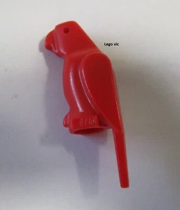 Lego 2546 Parrot Red Perroquet Rouge Western 6762 6769 Pirate 7071 MOC -A3 - Imagen 1 de 1