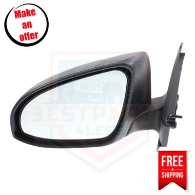 Kool Vue TY29L Manual Mirror left side for 2012-2014 Toyota Yaris CE, L - Изображение 1 из 4