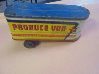 Semirremolque de hojalata 1954 vintage furgoneta de producción Foto 1 de 4