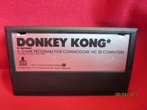 Donkey Kong Game Cartridge VIC 20 By Atari - Picture 1 of 5