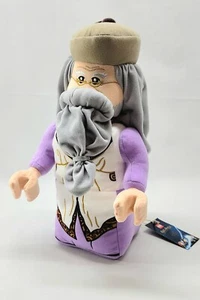LEGO Harry Potter Wizarding World Albus Dumbledore Minifigure Style 13” Plush - Picture 1 of 4