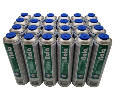 2 x, 4 x, 8 x, 12 x, 24 x, 48 x 600ml 338g Universalgas Gaskartusche Butan NOLA - Bild 1 von 4