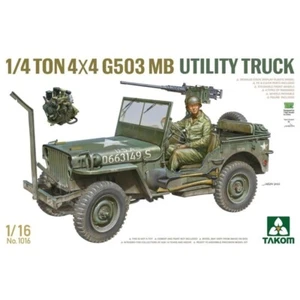 TAKOM US ARMY 1/4 TON 4X4 G503 MB UTILITY TRUCK 1/16 COD.1016 - Foto 1 di 1