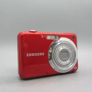 Samsung Digital Camera ES9 12.2MP Red Tested - Picture 1 of 8