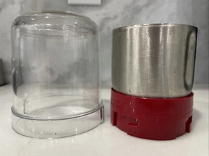 Kitchen Aid Model BCGER100ER1 Coffee Grinder LID AND MEASURING CUP W/ BLADE ONLY - Picture 1 of 7