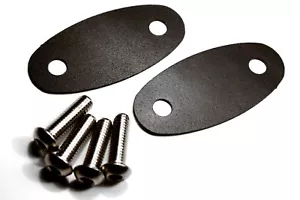 Mirror Block Off Plates - Honda CBR900RR CBR929RR CBR954RR CBR 900RR 929RR 954RR - Bild 1 von 3