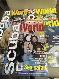 Collection of Scuba World and Scuba Diving Magazines - Picture 1 of 6