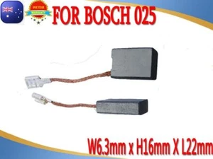 Carbon Brushes For Bosch 025 Die Angle Grinder 1617014108 GWS20-230 GNS-14 1351  - Picture 1 of 3