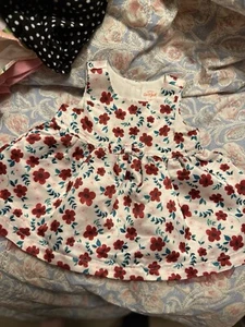Neu ohne Etikett - Cat And Jack Baby Mädchen Blumenkleid Größe 3-6M - Bild 1 von 4