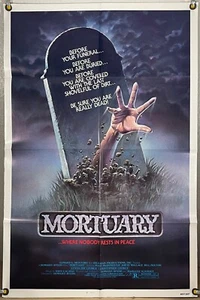 MORTUARY FF ORIGINAL EINBLATT FILMPLAKAT BILL PAXTON CHRISTOPHER GEORGE 1983 - Bild 1 von 1