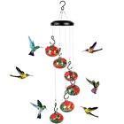 Charming Wind Chimes Hummingbird Feeders for Outdoors Hanging ant and bee Proof