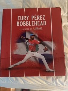 EURY PEREZ 1ST BOBBLEHEAD - MIAMI MARLINS MLB NEU in BOX BASEBALL - LIMITED 8k - Bild 1 von 6