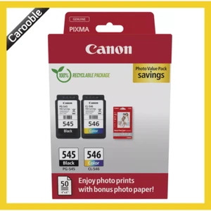 Canon Original PG 545 & CL 546 Value Pack - Ink Cartridges for Pixma Printers - Picture 1 of 1