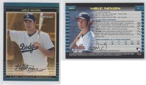 2002 Bowman Chrome Draft Picks & Prospects /50 Mike Nixon #BDP15 Rookie RC