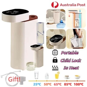 Portable Electric Instant Hot Water Kettle Dispenser Heating Tea Coffee Maker AU - Picture 1 of 10