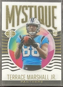 Terrace Marshall Jr. 2021 Illusions Mystique Insert Acetate Rookie Panthers LSU - Picture 1 of 1