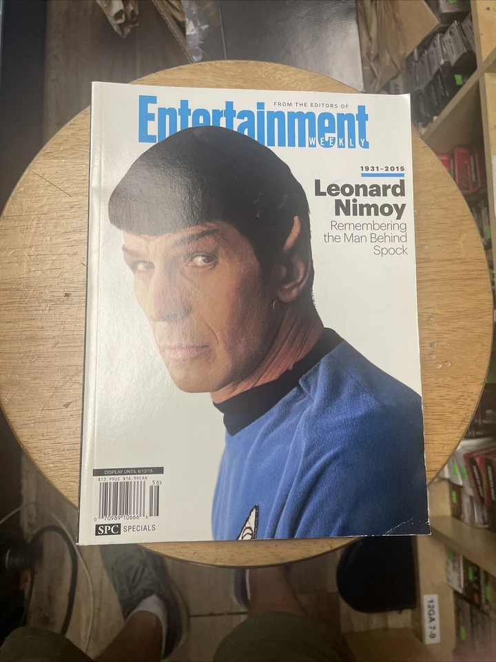 Star Trek Leonard Nimoy Remembering the Man - 1931-2015 Entertainment Weekly - Image 1 of 1