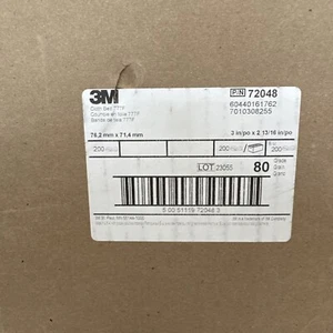 3M Cubitron 777F Sanding Belt 72048 - 3 in x 2 13/16 in - Grade 80 - Picture 1 of 1