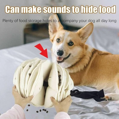 Snuffle Mat for Dogs - Interactive Snuffle Foraging Mat for Cats | Sheep Shaped - Image 1 of 4