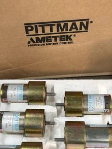 CANTIDAD 1 MOTORREDUCTOR PITTMAN 24 VOLTIOS RELACIÓN 127,7:1 MUY FUERTE EJE 1/4” POTENTE - Imagen 1 de 22