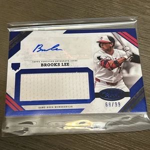 2025 Topps Tier One Brooks Lee Auto Relic /99 Rookie RC #AJR-BL Twins  - Bild 1 von 4