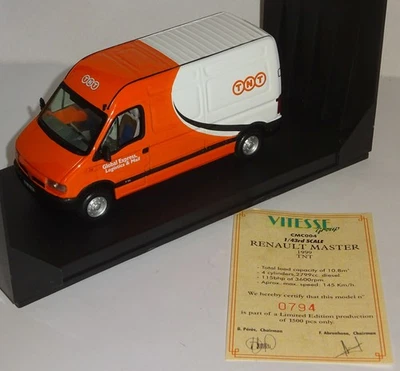 Vitesse Renault Master Van TNT : CMC004  : Limited Edition no 794 of 1500 : 1/43 - Image 1 of 4