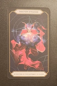 Doctor Strange Marvel Orakel "Intention is the Gateway to Glory" JUMBO SIZE KARTE - Bild 1 von 2