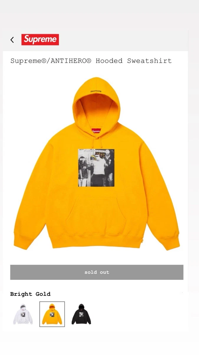 Supreme Gold Hoodies & Sweatshirts for Men for Sale | Shop Men's