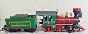 Vintage Kalamazoo G Scale Model Train Mountain Central 4-4-0 Steam Locomotive - Picture 1 of 14