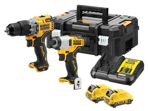 Dewalt DCK2111L2T 12v XR Brushless Sub-Compact Twin Kit 2 x 3.0Ah Li-ion - Picture 1 of 1
