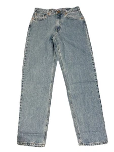Vintage 90s Levis 550 Men’s Blue Relaxed Tapered Leg Jeans Size W33 L34 USA - Bild 1 von 7