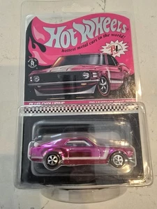 HOT WHEELS RLC EXCLUSIVE '70 MUSTANG BOSS 302 PINK NEW VERY NICE RC18 🔥 - Picture 1 of 5