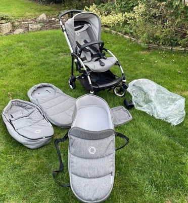 Bugaboo Bee 6 Full Pushchair System / VGC - Image 1 of 4