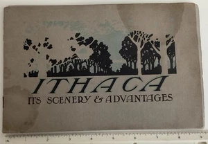 C1900 “ Ithaca It's Scenery and Advantages “ early photos of the town New York - Picture 1 of 8