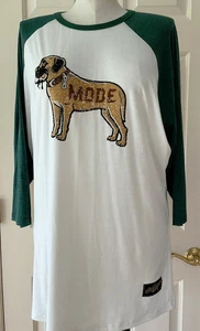 Baseballism Unisex Baseball Tee Shirt Size XXXL Dog Graphic 3/4 Raglan Slv NWOT - Picture 1 of 6